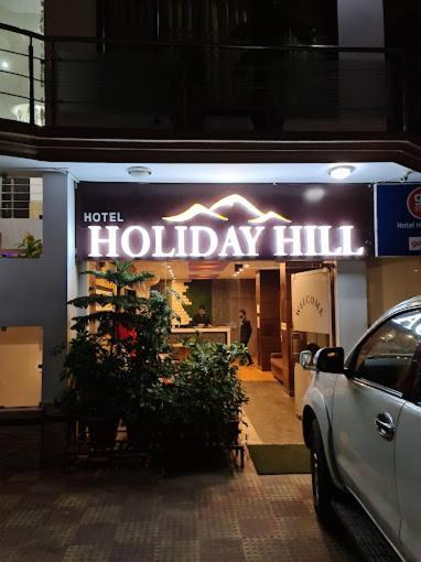 Hotel Holiday Hill, Near Mall Road, Mcleodganj# Parking#Restaurant Dharamshala Bagian luar foto